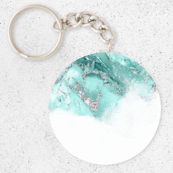 Name Keychain - Personalized Round mdf Keychain