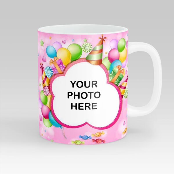 Personalized Birthday Photo Mug