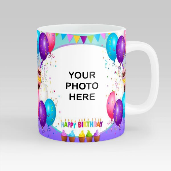 Personalized Birthday Mug with Photo