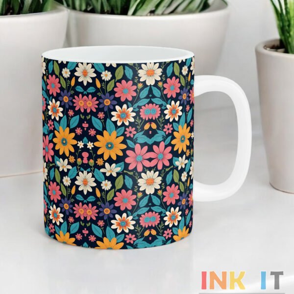 Flower Pattern Mug