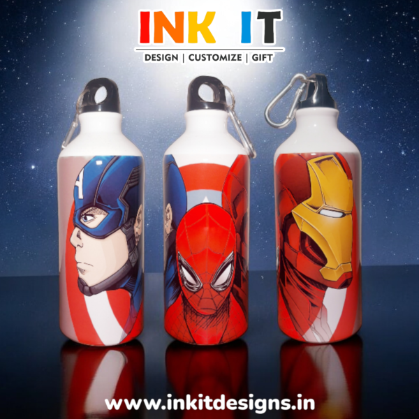 SuperHeros - 600ml - Captain America | Spider Man | Iron Man