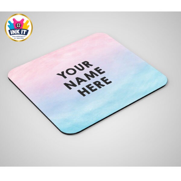 Marble Shade  - Mouse Pad - Customize with Your Name