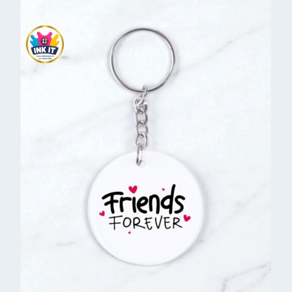 Acrylic Keychain : Friends Forever