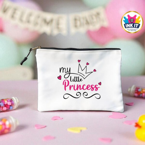 Multipurpose Satin Pouch : My Little Princess