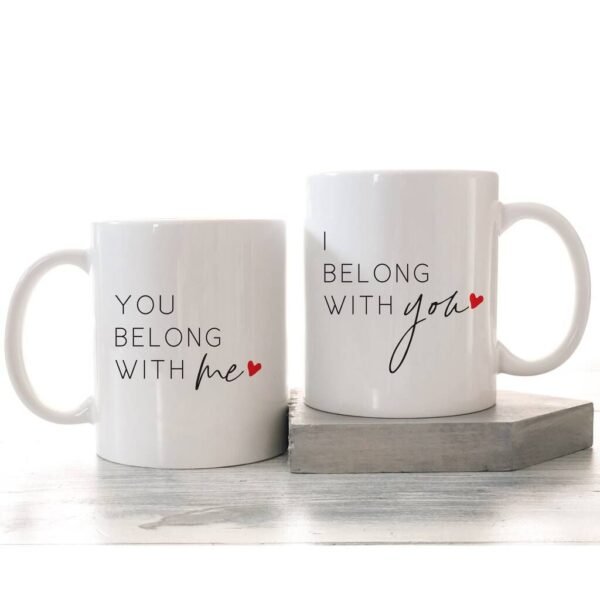 Couple Coffee Mug Set – 2 Pieces (For Him & For Her)