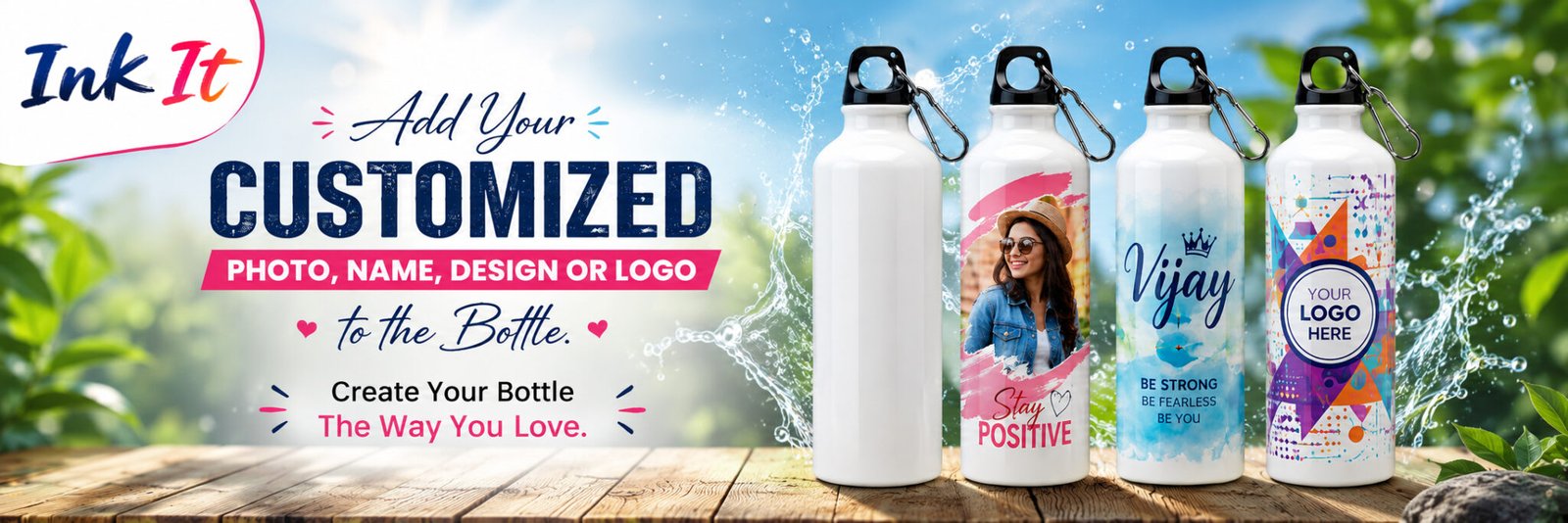 Slider bottle